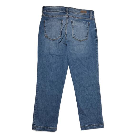 Kut from the Kloth High Rise Crop Straight Leg Jeans size 6 - Picture 3 of 9